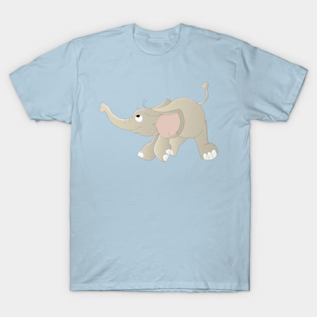 Baby Elephant T-Shirt by bbillustrations